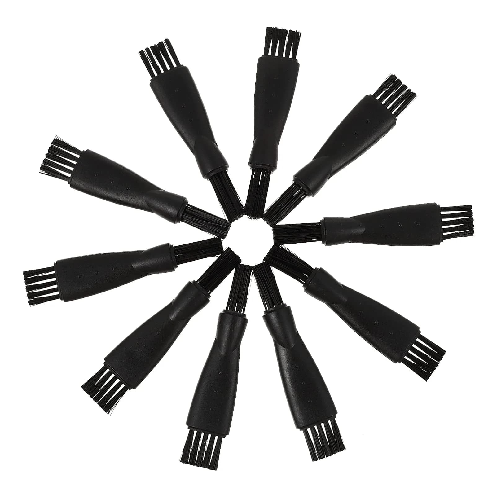 GLEAVI Electric Razor Cleaning Brushes 10-Pack | Dual-Head Design for Men's Shaver Maintenance - main product image