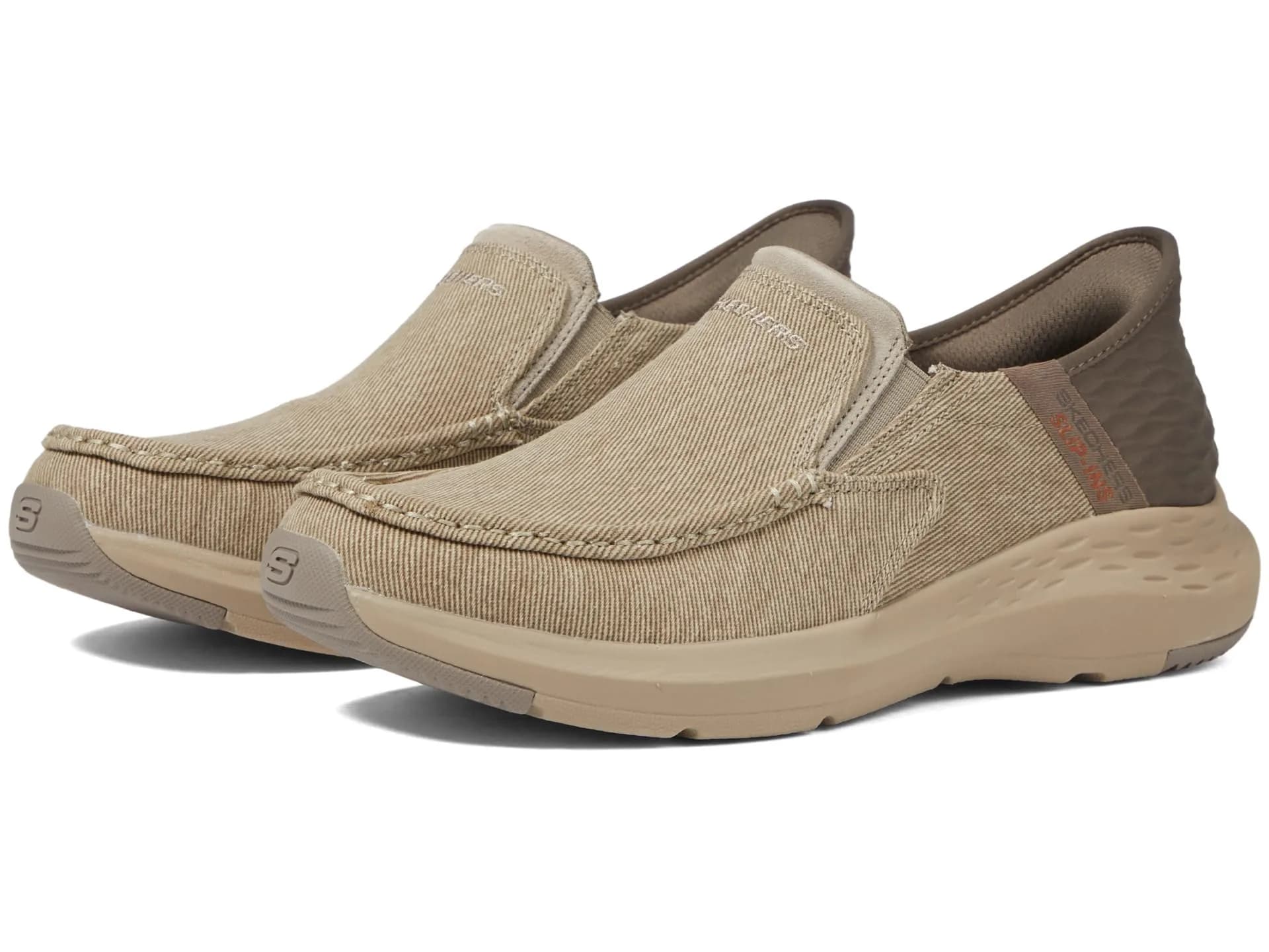 Skechers Men's Parson Dewitt Hands Free Slip-In Casual Shoes Beige 27.5 cm (US 10) - main product image