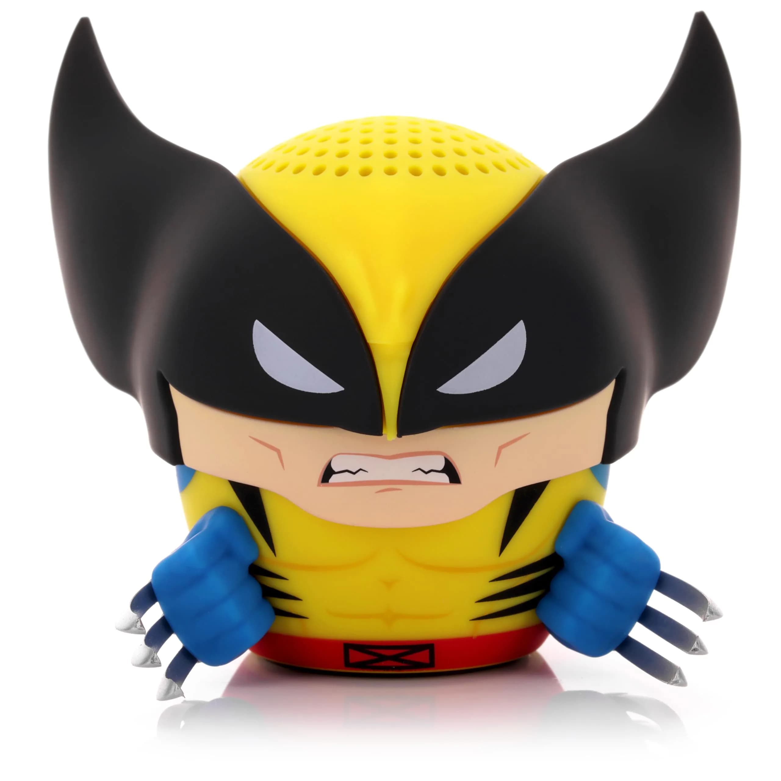 Bitty Boomers Marvel Wolverine Mini Bluetooth Speaker 5.1cm (2") | Sync 2 for Stereo or Selfie Remote - main product image