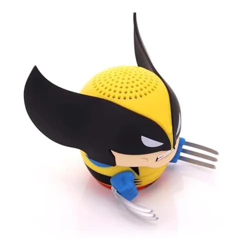 Bitty Boomers Marvel Wolverine Mini Bluetooth Speaker 5.1cm (2") | Sync 2 for Stereo or Selfie Remote thumbnail 4