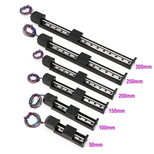 Befenybay 250mm Linear Rail Guide T6x1 with NEMA11 Stepper Motor (250mm Effective Travel) thumbnail 2