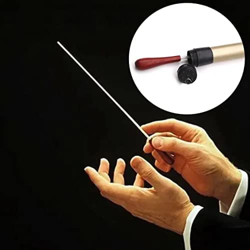 Cheerock Rosewood Handle Conducting Baton 15 Inch with Case | Balanced Weight for Precise Movements thumbnail 7
