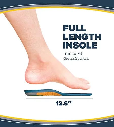 Dr. Scholl's Heavy Duty Support Pain Relief Orthotics for Men 8-14 (2.27 kg / 5.28 lb) | Arch Support Insoles thumbnail 6