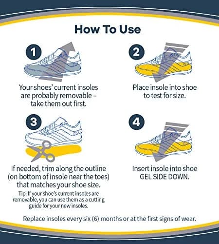 Dr. Scholl's Heavy Duty Support Pain Relief Orthotics for Men 8-14 (2.27 kg / 5.28 lb) | Arch Support Insoles thumbnail 7