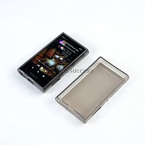 AudioPartner Soft Clear TPU Protective Shell Skin Case Cover for Sony Walkman NW-A300 Series NW-A306 NW-A307 with Tempered Glass | Protects Against Scratches and Drops thumbnail 3