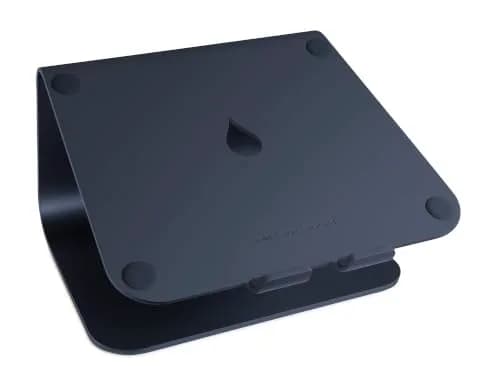 Rain Design mStand Laptop Stand Midnight | 15.6" (39.4 cm) Aluminum Ergonomic Riser thumbnail 1