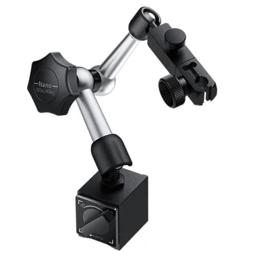 Neoteck Magnetic Base Stand for Test Indicators | 90lbs/40kg Tensile Force, Steel, Compact & Precise thumbnail 8