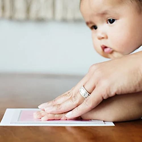 Pearhead Newborn Baby "Clean-Touch" Ink Pad Kit 3-Pack | Mess-Free Hand & Footprint Keepsake for India thumbnail 4