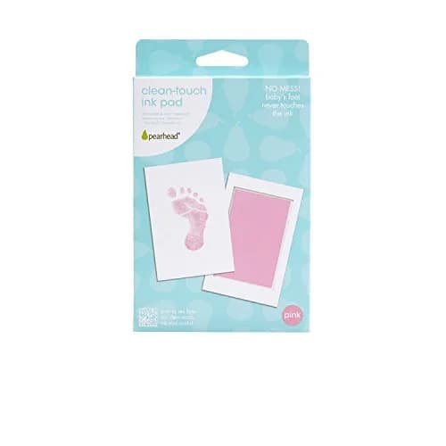 Pearhead Newborn Baby "Clean-Touch" Ink Pad Kit 3-Pack | Mess-Free Hand & Footprint Keepsake for India thumbnail 2