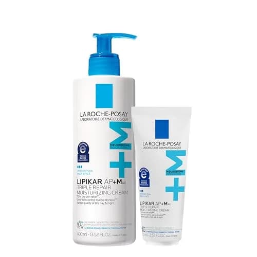 La Roche-Posay Lipikar AP+MAX Triple Repair Body Cream 400ml (13.5 Fl Oz) | Clinically Proven for Dry, Itchy Skin thumbnail 1