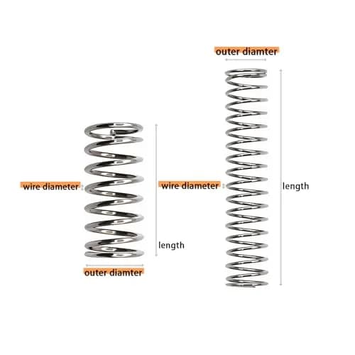 Dianrui Compression Springs Assortment Kit 392PCS | 24 Sizes Stainless Steel for DIY Repair thumbnail 3