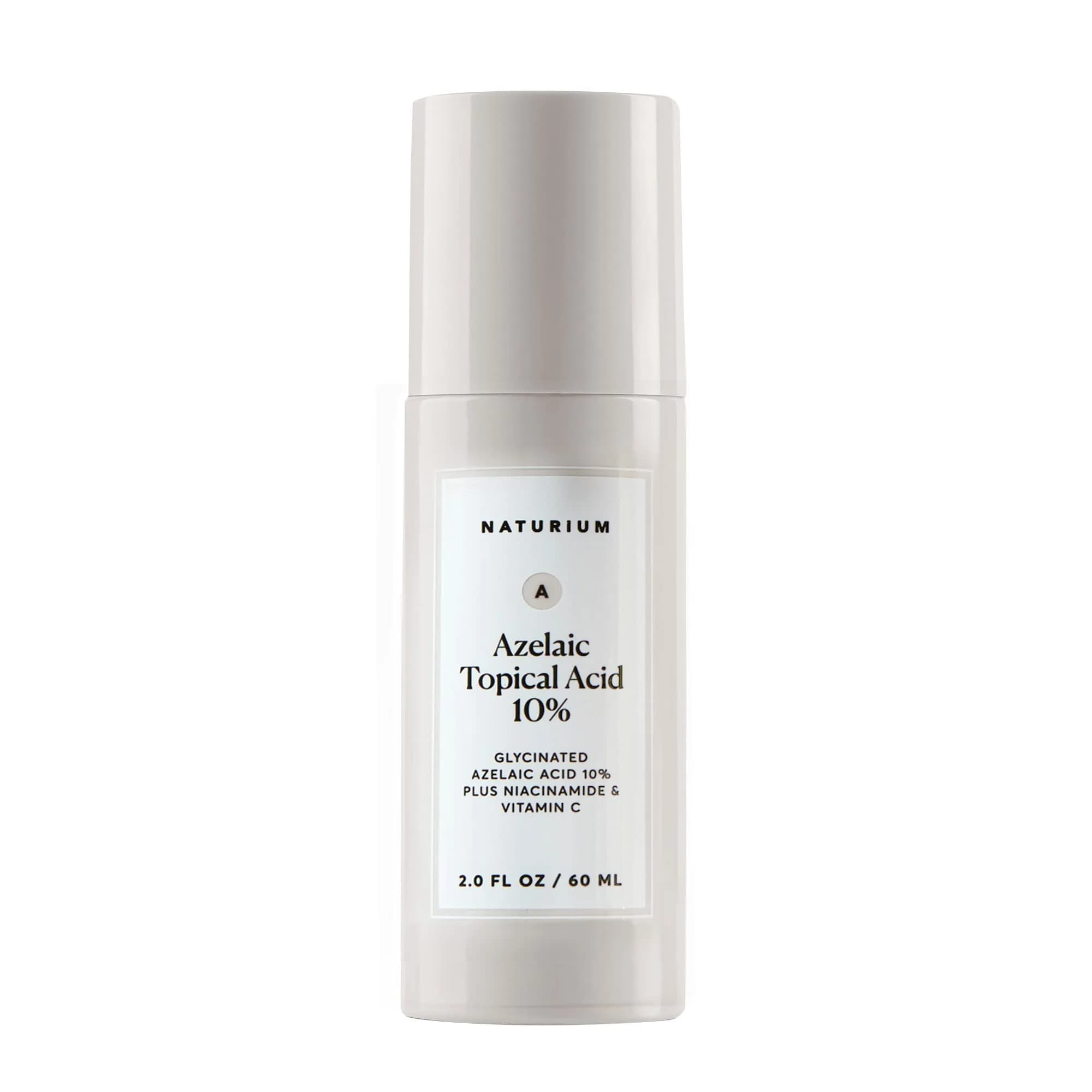 Naturium Azelaic Topical Acid 10% Serum 30ml (1 oz) | Reduces Redness & Improves Skin Tone — 2 Ounce