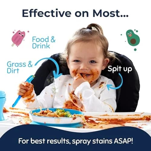 Miss Mouth's Messy Eater Stain Treater Spray 473ml (16 Fl Oz) | EPA Safer Choice Certified Laundry Stain Remover thumbnail 3