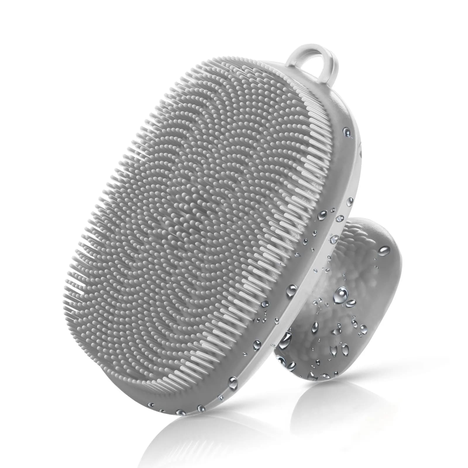 VWMYQ Face Scrubber Facial Cleansing Brush Waterproof Silicone for Men | Gentle Pore Cleanser & Exfoliator - main product image