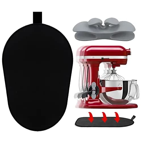 Owowong Sliding Mat for Kitchenaid Mixer 14.57" x 10" | Waterproof Neoprene & Rubber thumbnail 1