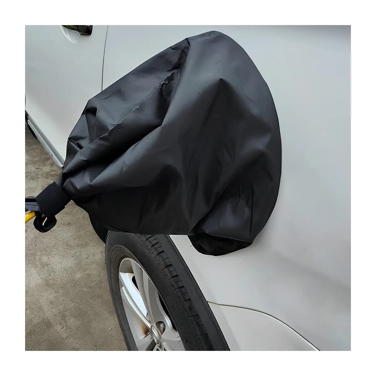 Moioee EV Charger Plug Port Cover Black | Waterproof Outdoor EV Charger Cover for Electric Cars - main product image