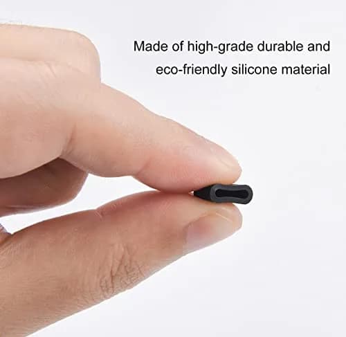 iKammo USB C Dust Caps 20 Pcs | Silicone Type C Port Protector for Android, MacBook, Pixel thumbnail 6