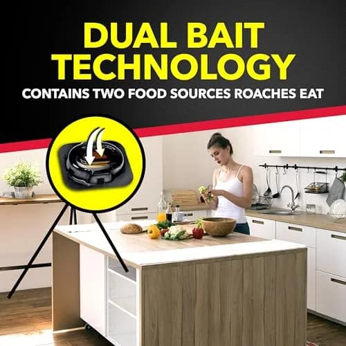 Raid Double Control Small Roach Baits 12 Count | Kills Roaches & Stops Eggs in India thumbnail 6