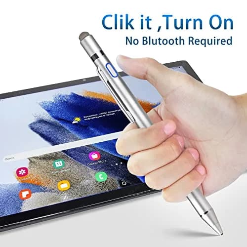 EVACH Stylus Pen for Samsung Galaxy Tab A11/A9/A8/A7 | 1.5mm Ultra Fine Tip, Durable Aluminum, Portable thumbnail 4