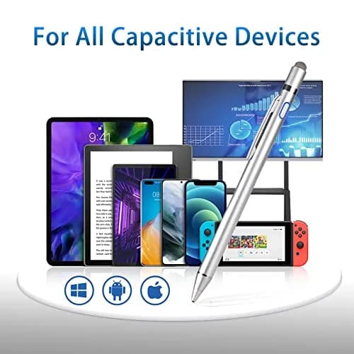 EVACH Stylus Pen for Samsung Galaxy Tab A11/A9/A8/A7 | 1.5mm Ultra Fine Tip, Durable Aluminum, Portable thumbnail 6