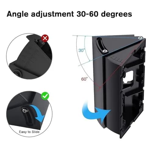 OLAIKE Adjustable Video Doorbell Angle Mount 30-60 Degree | For Ring, Blink, Nest Doorbells thumbnail 5