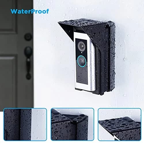 OLAIKE Adjustable Doorbell Angle Mount 30-60 Degree | Fits Ring, Nest, Blink Video Doorbells | 7.6cm (3in) Width thumbnail 3