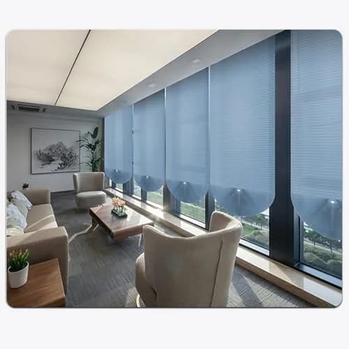 Jlong Cordless Window Shades 35.4"W x 71"H | No Drill Pleated Paper Shades thumbnail 6