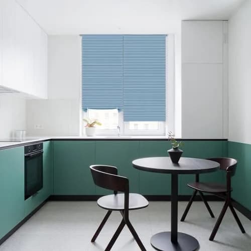 Jlong Cordless No-Drill Pleated Paper Window Shades 59"H x 23.6"W (150cm x 60cm) | Easy Stick-On Temporary Light Filtering thumbnail 5