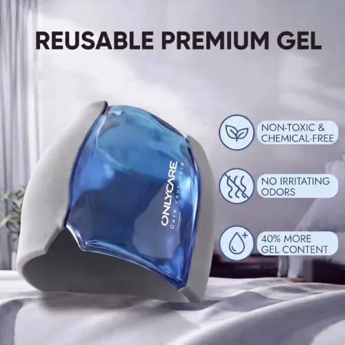 ONLYCARE Migraine Relief Cap, Headache Relief Cold Cap with Odorless Gel | Ergonomic Hot & Cold Therapy for Migraines thumbnail 3