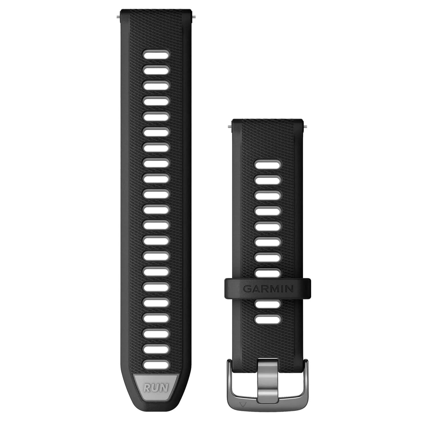 Garmin Forerunner 265 Replacement Band, Black, 22 mm | Durable Silicone Sport Strap