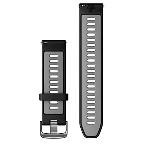 Garmin Forerunner 265 Replacement Band, Black, 22 mm | Durable Silicone Sport Strap thumbnail 2