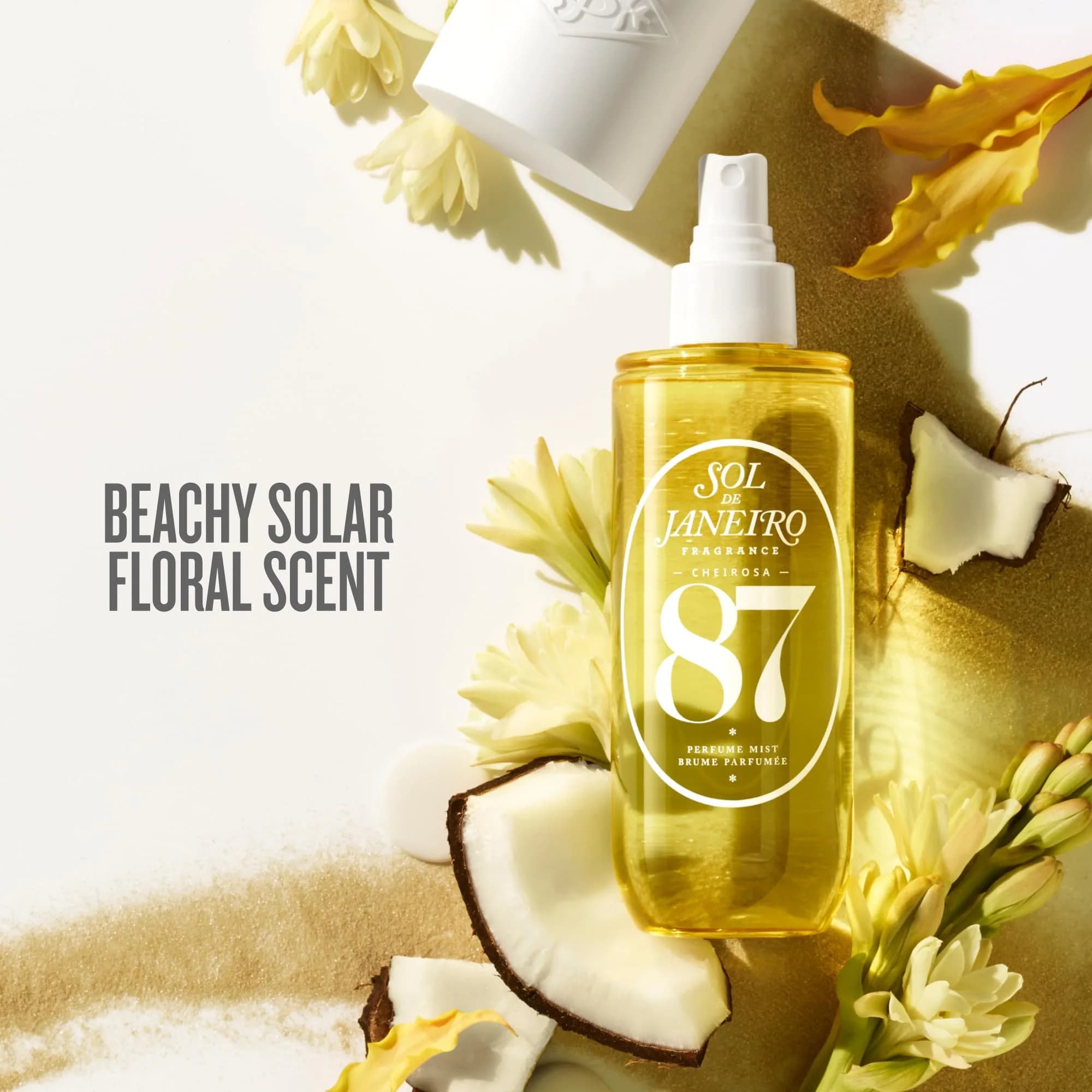 Sol de Janeiro Cheirosa 87 Rio Radiance Hair and Body Fragrance Mist Travel Size 90mL (3.0 fl oz) | Coconut Milk & Solar Tuberose Scent thumbnail 2