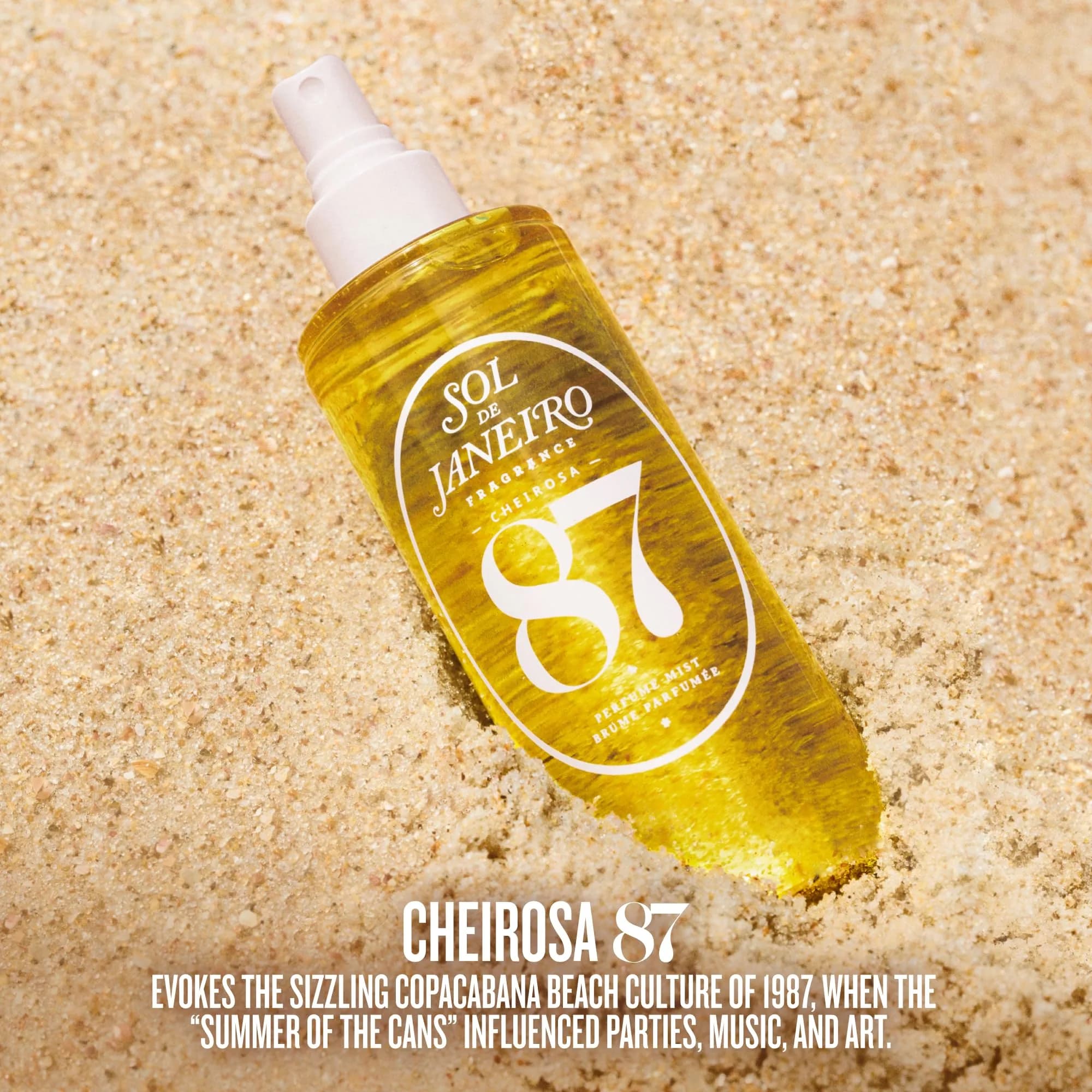 Sol de Janeiro Cheirosa 87 Rio Radiance Hair and Body Fragrance Mist Travel Size 90mL (3.0 fl oz) | Coconut Milk & Solar Tuberose Scent thumbnail 4
