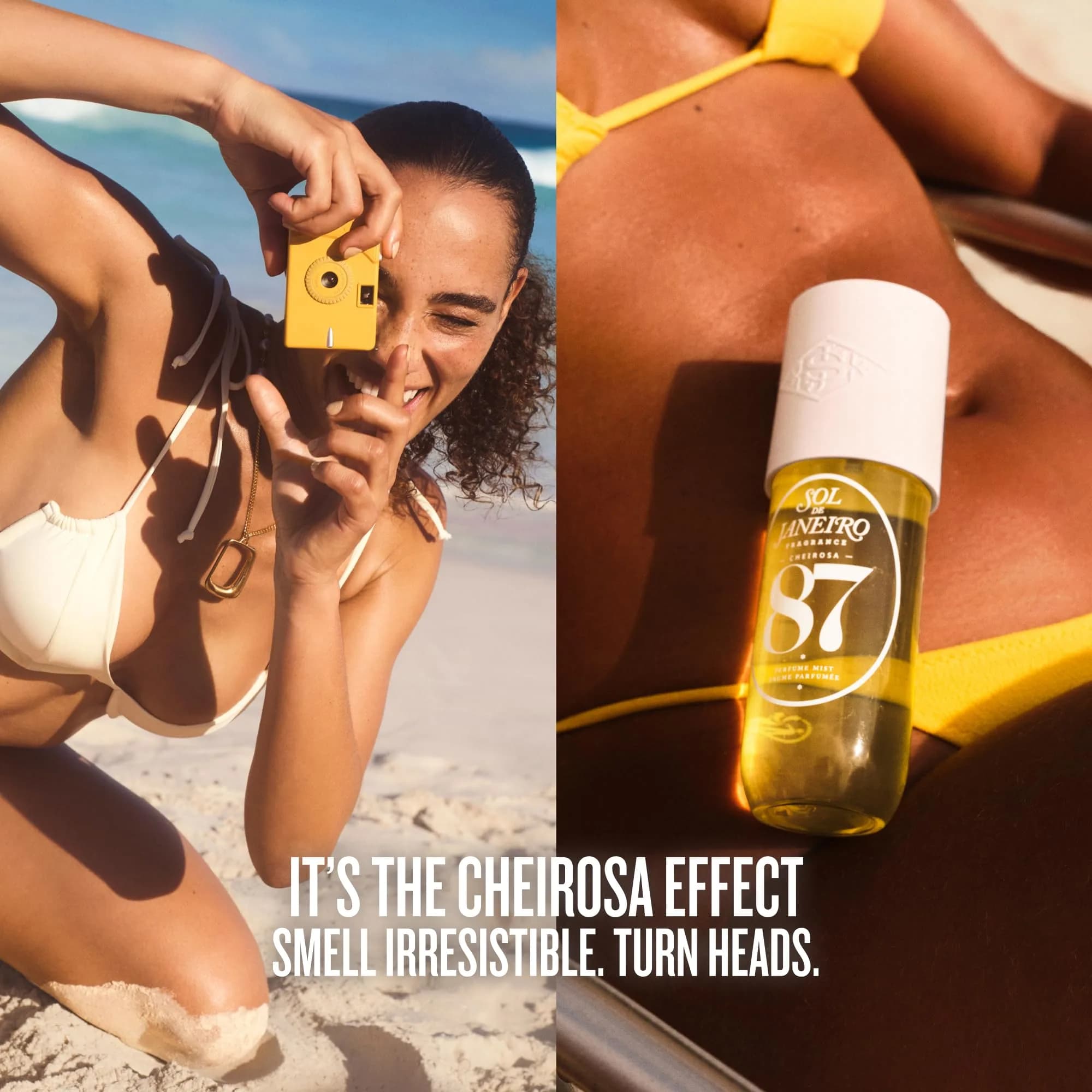 Sol de Janeiro Cheirosa 87 Rio Radiance Hair and Body Fragrance Mist Travel Size 90mL (3.0 fl oz) | Coconut Milk & Solar Tuberose Scent thumbnail 5
