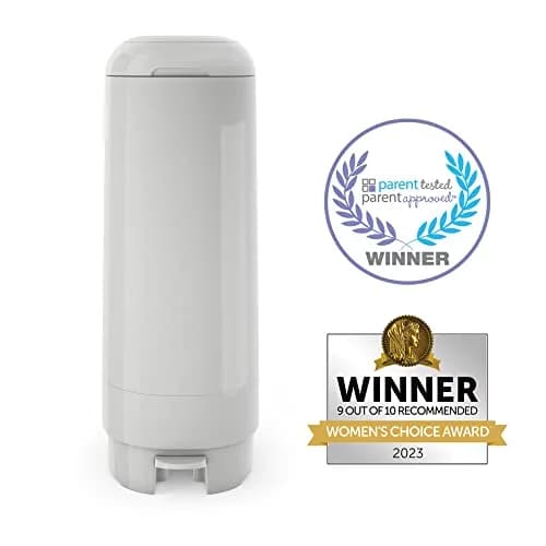 Diaper Genie Signature Diaper Pail with Easy Roll Refill 5L | Odor Lock & Hands-Free Operation thumbnail 3