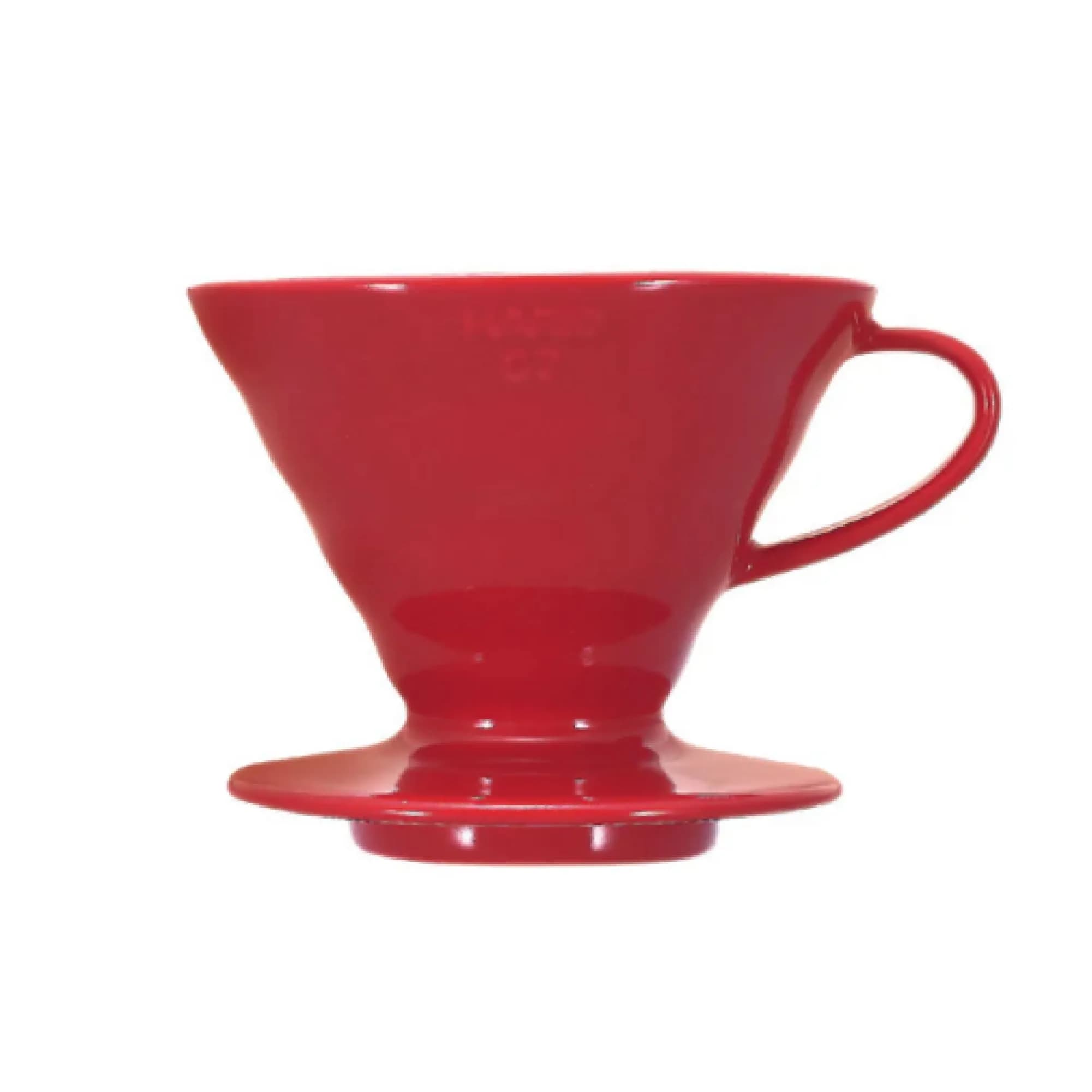 Hario V60 Ceramic Coffee Dripper Red 600ml (1-4 Cups) | Expert Pour-Over Coffee Brewer