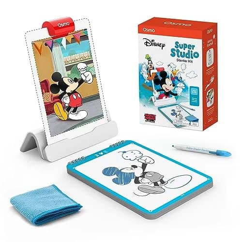 Osmo Super Studio Disney Mickey Mouse & Friends Starter Kit | Learn Disney Drawings & 100+ Cartoon Drawings thumbnail 1