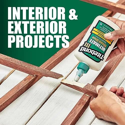Titebond III Ultimate Wood Glue 16 Oz. (12 Pack) | Strong Waterproof Adhesive for Woodworking thumbnail 6