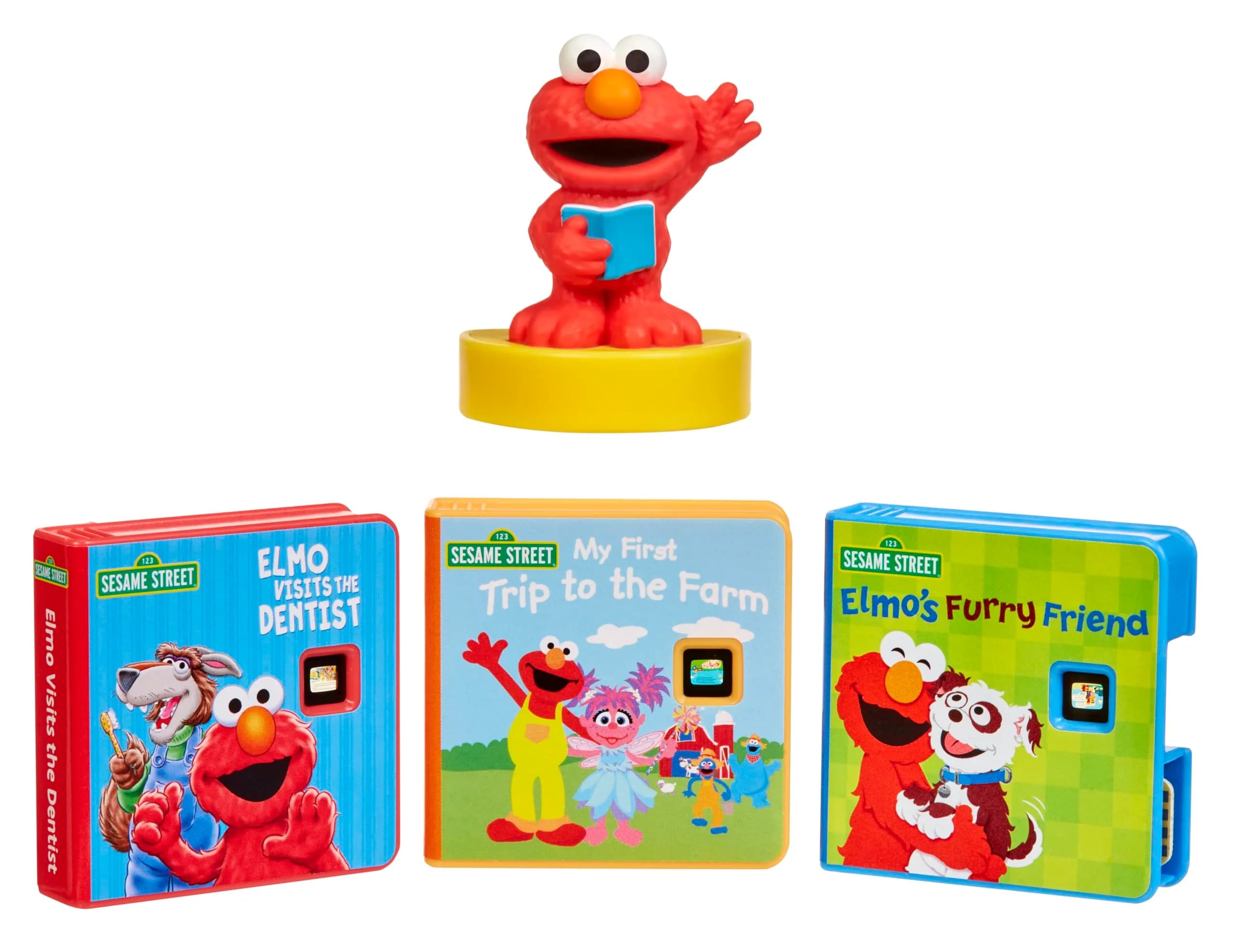 Little Tikes Story Dream Machine Sesame Street Elmo & Friends Story Collection | Nightlight, Audio & Books for Kids 3+ - main product image