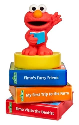 Little Tikes Story Dream Machine Sesame Street Elmo & Friends Story Collection | Nightlight, Audio & Books for Kids 3+ thumbnail 4