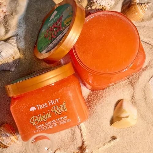 Tree Hut Shea Sugar Scrub, Bikini Reef, 18 oz | Moisturizing & Exfoliating Body Treatment thumbnail 4
