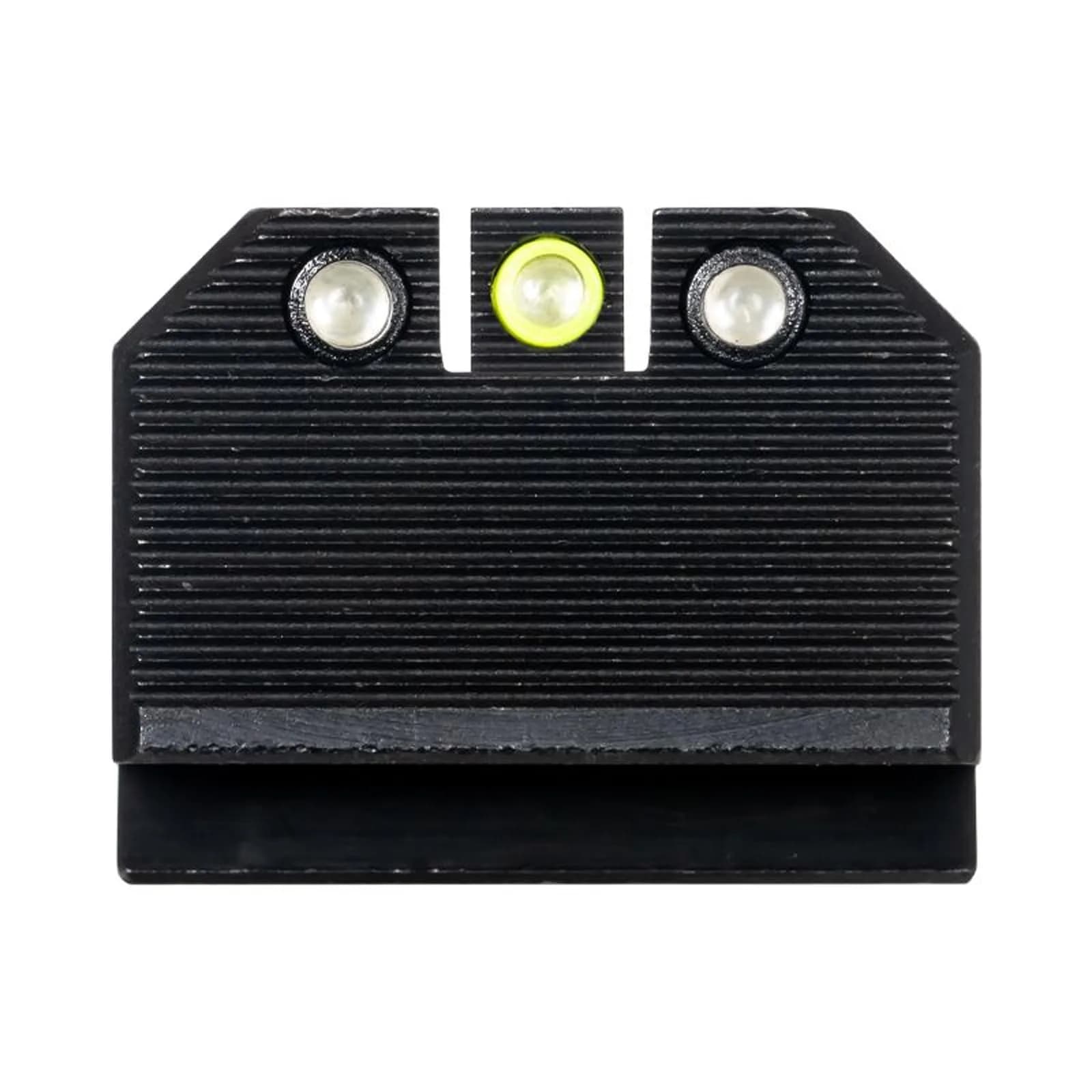 Night Fision Night Sight Set for Smith & Wesson M&P | Brighter Tritium Dots, Optics Ready, Dovetail Mount, Black & Yellow - main product image
