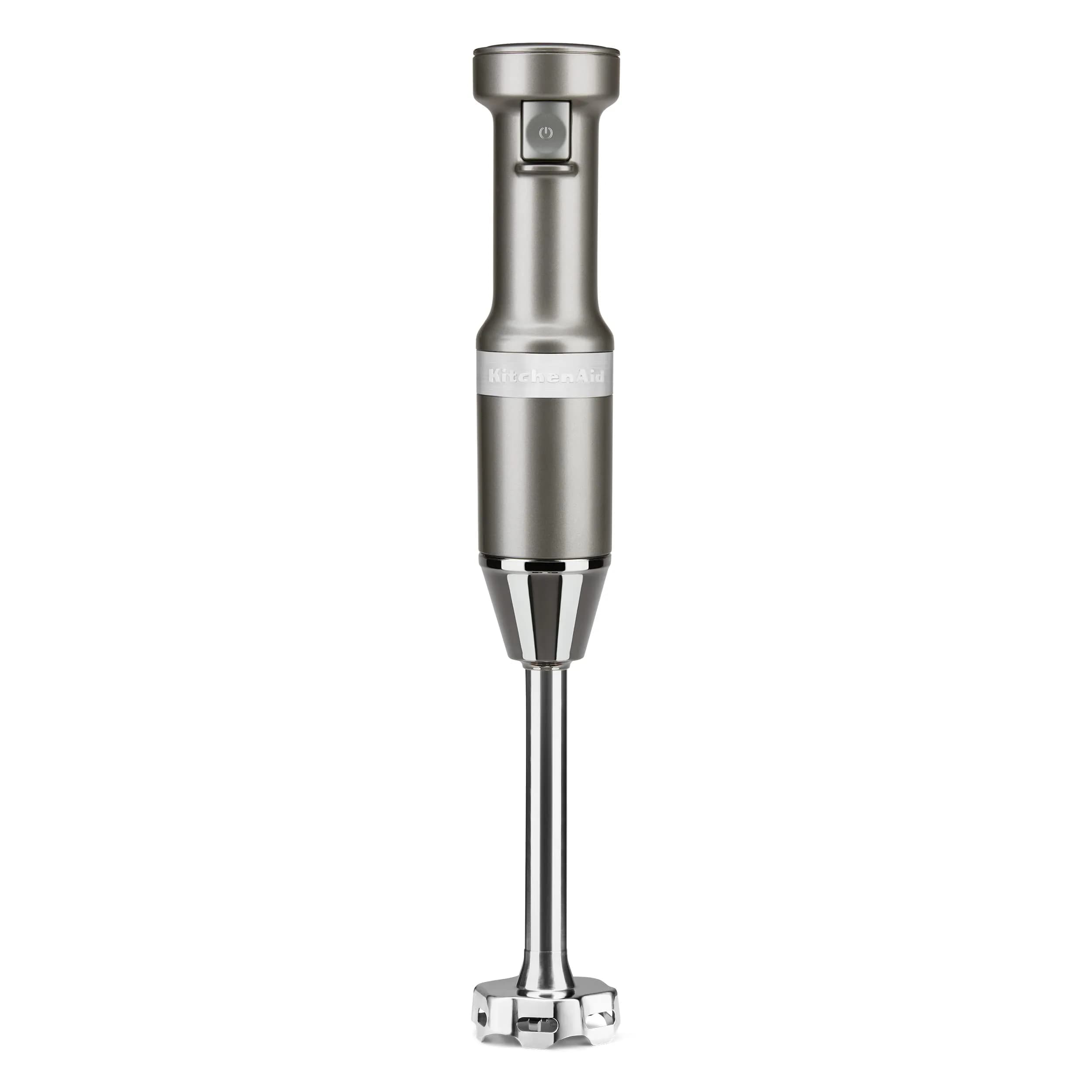 KitchenAid Variable Speed Corded Hand Blender KHBV53 180W 1L (0.3 Gal) Contour Silver | Blends Smoothies, Soups, Sauces — Contour Silver