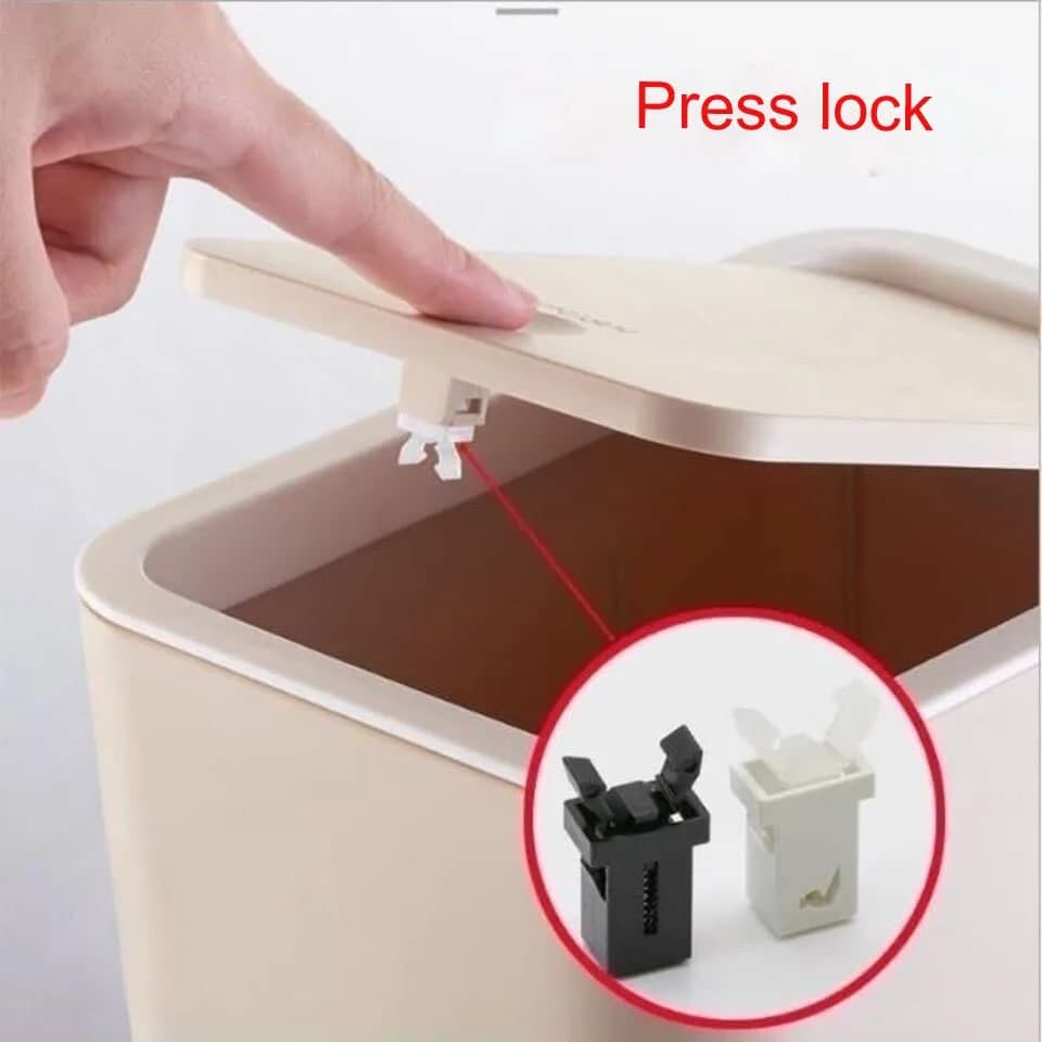 NentMent Trash Can Lock Replacement 10 Pack | Durable, Easy Install, Universal Fit (kilograms) thumbnail 5
