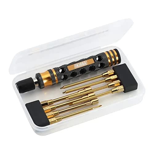 INJORA 8 in 1 RC Tool Kit Hex & Nut Screwdriver for 1/24 1/18 Mini RC Cars | Precision, Lightweight & Durable thumbnail 5