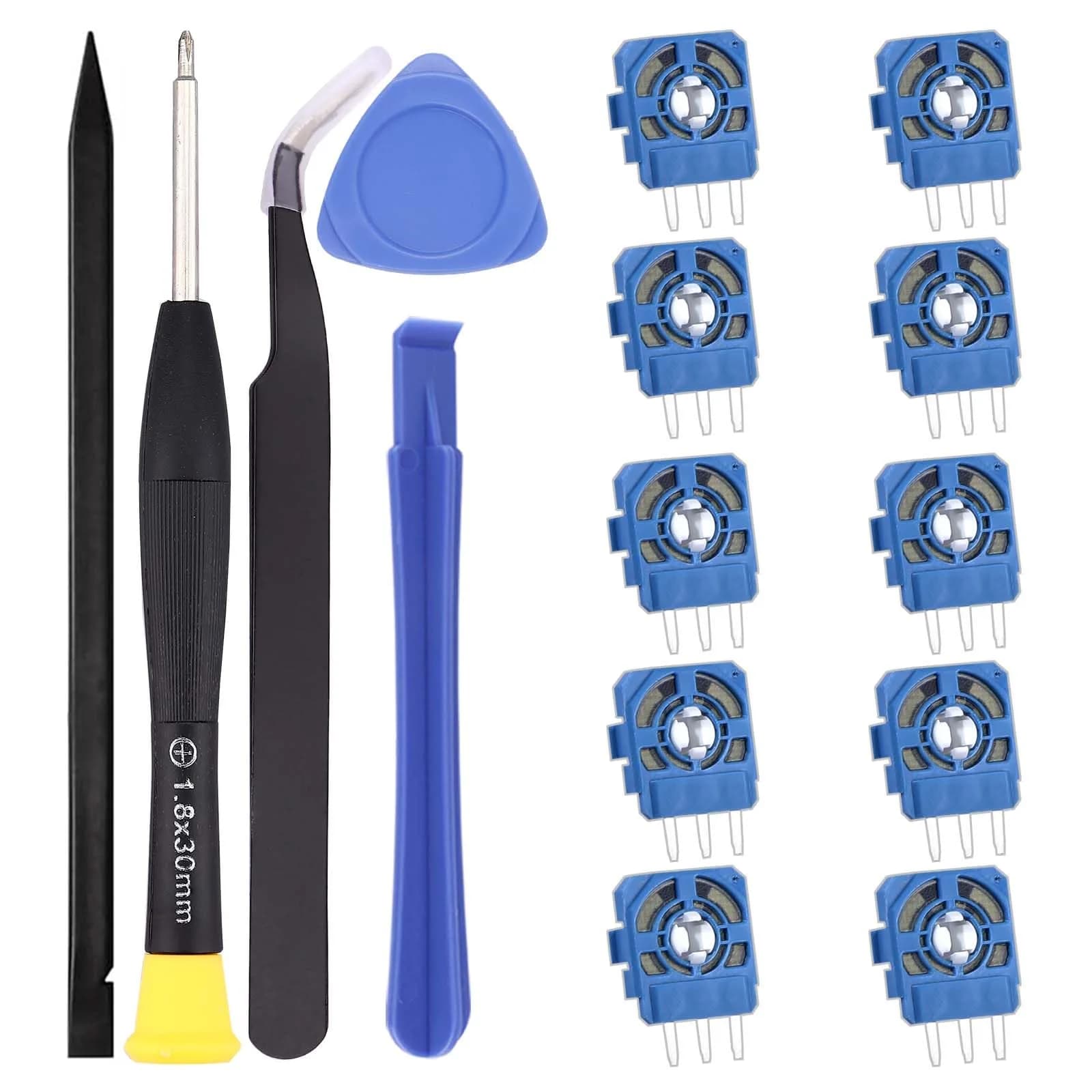 Ikpek 2K3 Ohm Potentiometer Replacement Kit for Dualsense PS5 Controller | 10pcs - main product image