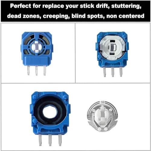 Ikpek 2K3 Ohm Potentiometer Replacement Kit for Dualsense PS5 Controller | 10pcs thumbnail 4