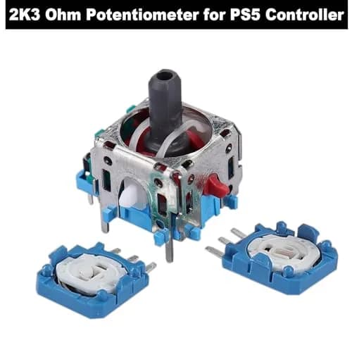 Ikpek 2K3 Ohm Potentiometer Replacement Kit for Dualsense PS5 Controller, 20pcs | Fixes Stick Drift thumbnail 5
