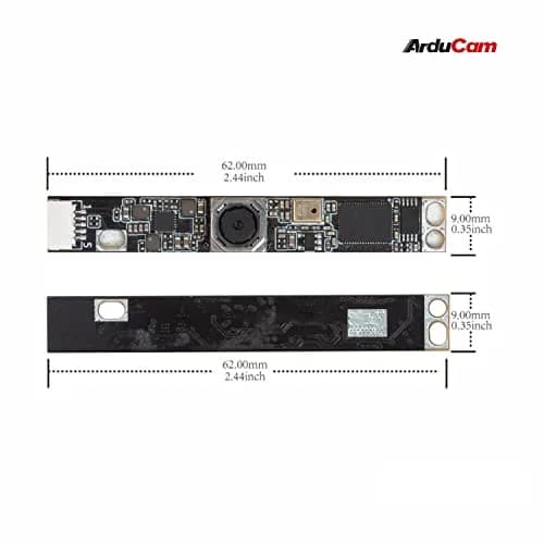 Arducam IMX219 8MP Autofocus USB Camera Module 3280×2464@30fps | Compact USB Webcam with Microphone thumbnail 2