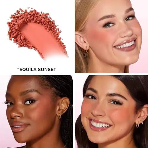Too Faced Cloud Crush Blurring Blush | Velvety Powder Blush for Cheeks with High-Pigment Formula | 93% Naturally Derived Ingredients, Vegan & Cruelty-Free, Tequila Sunset, 0.17 Ounce thumbnail 2